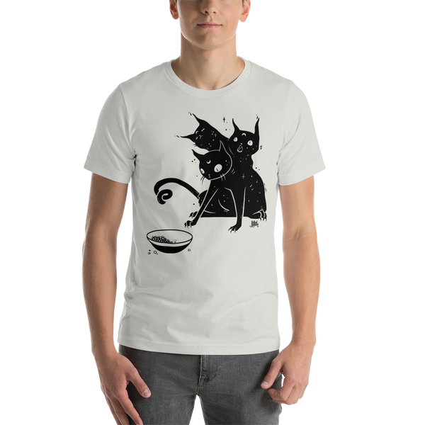 Three Headed Cat, Unisex T-Shirt