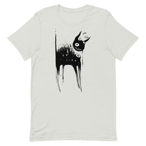 Black Cat Creature, Unisex T-Shirt