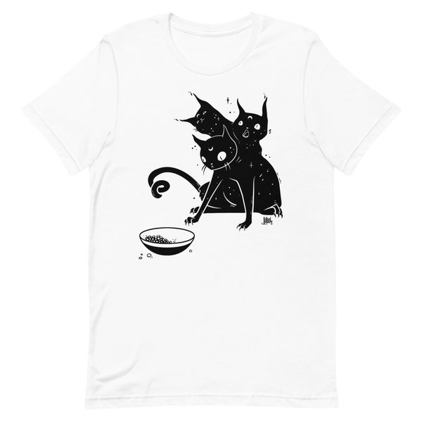 Three Headed Cat, Unisex T-Shirt