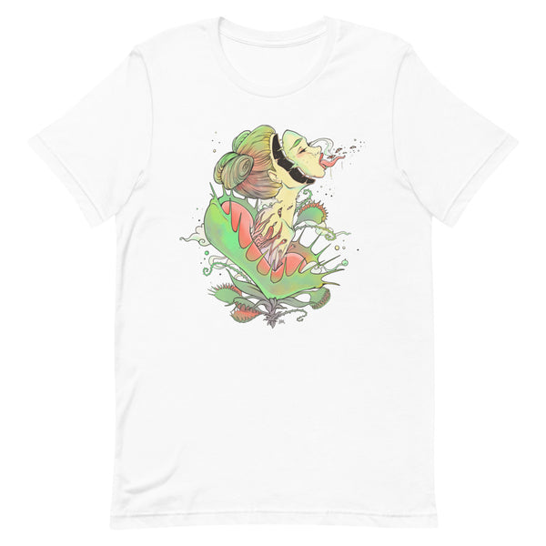 Venus Fly Trap Girl, Unisex T-Shirt
