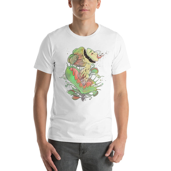 Venus Fly Trap Girl, Unisex T-Shirt