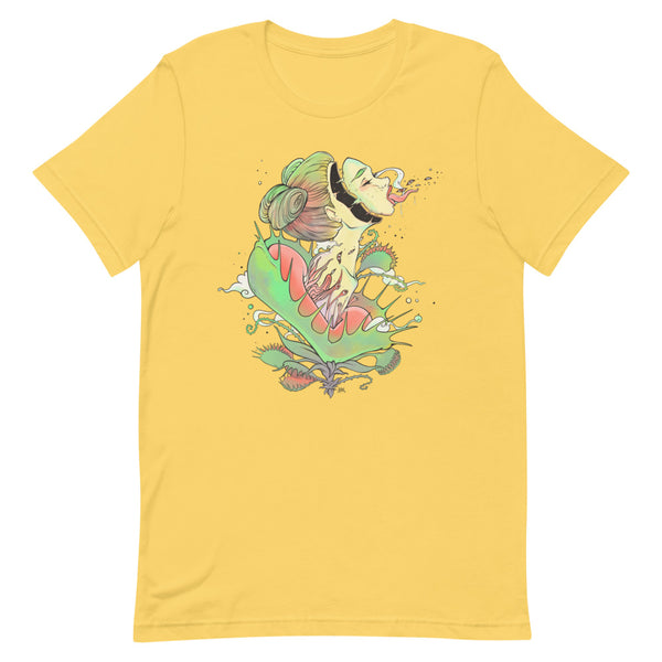 Venus Fly Trap Girl, Unisex T-Shirt