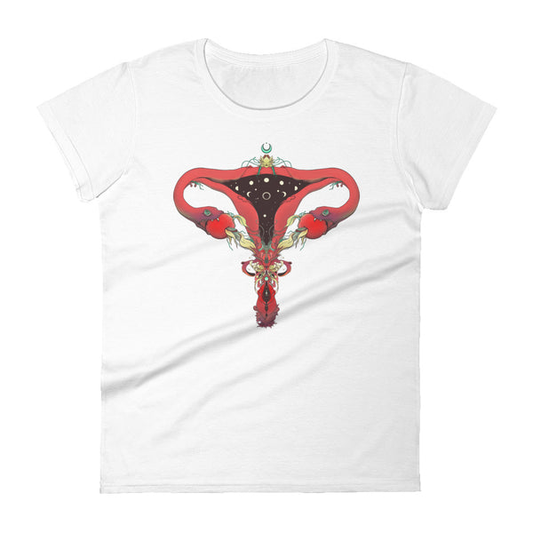 Lilith, Ladies T-Shirt, Black Or White